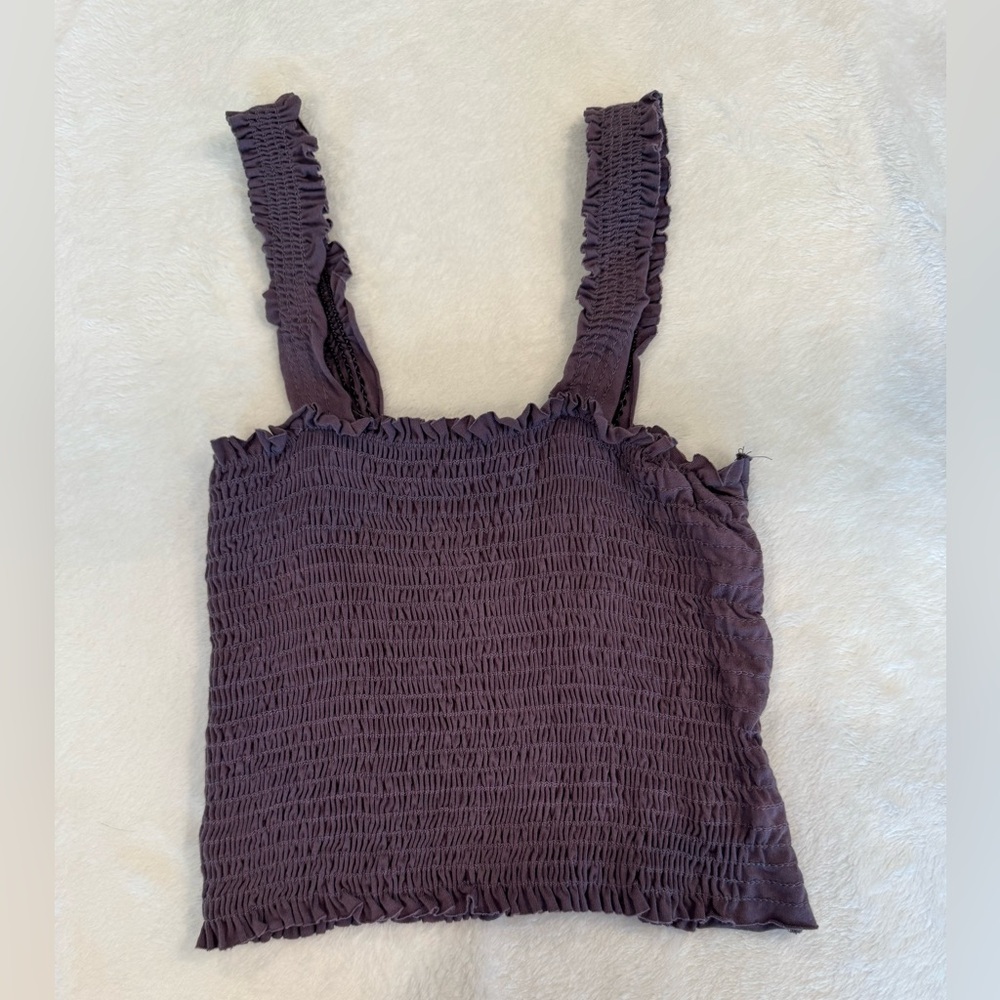 Purple tank top